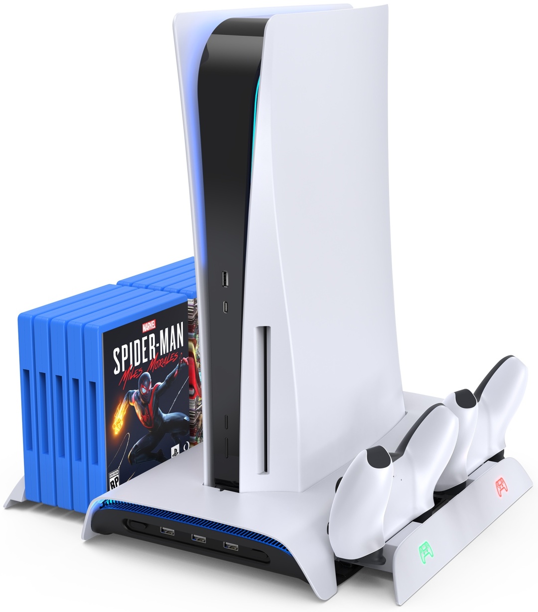 Купить Подставка для приставки Kiwi Design PS5 Cooling Stand белый в ...