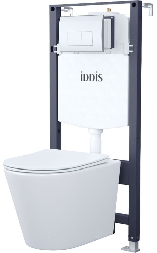IDDIS унитаз с инсталляцией BASC010i73	, санфаянс