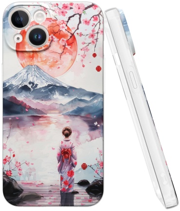 Чехол Mcover для Apple iPhone 14 рисунок