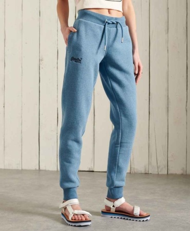 Джоггеры Superdry голубой