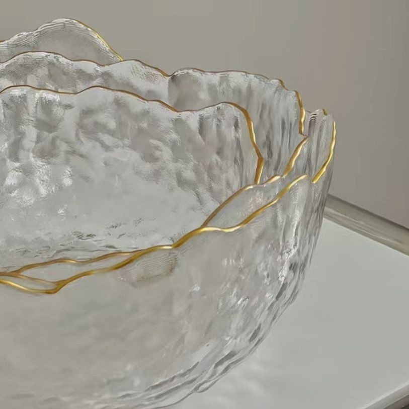 Салатник 3 шт, стекло, 20х20 см