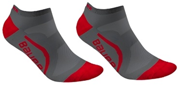 Носки Bauer 1 пара серый, красный M