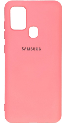 Чехол для Samsung Galaxy A21s розовый