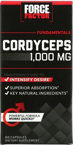 Force Factor БАД Cordyceps 60 шт