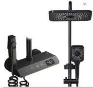 Душевой набор (Гарнитура) Черный