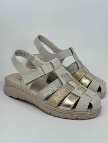Сандалии Shoesmarket бежевый