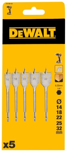 DeWALT перьевое DT4798-QZ 32 мм, 5 шт.
