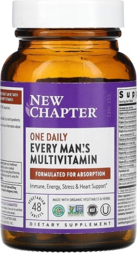 New Chapter Every Man's 48 таблеток