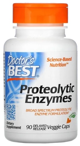 Doctor's Best БАД Proteolytic Enzymes 90 капсул