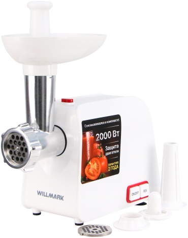 Мясорубка Willmark WMG-2043JW белый