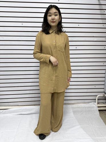 Костюм повседневный Hidjab style бронзовый
