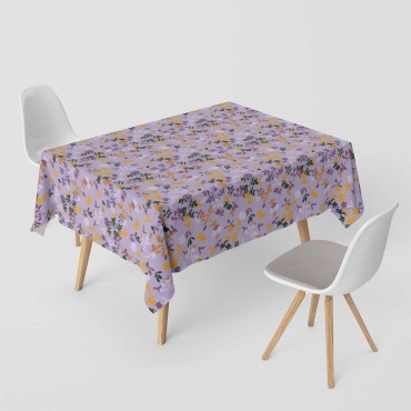 Скатерть Shabu 160x140 см, полиэстер, милано, 1 шт