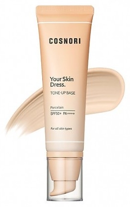 COSNORI Your Skin Dress Tone Up Base тональный крем Porcelain 50 мл