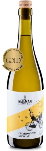 Вино Neleman Organic Wine Chardonnay-Muscat сухое белое 12.5% 0.75 л