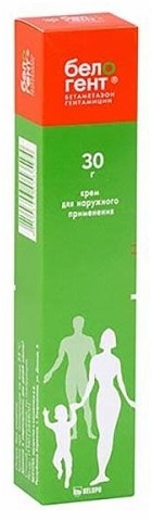 Крем Белогент 0.64 мг 30 г