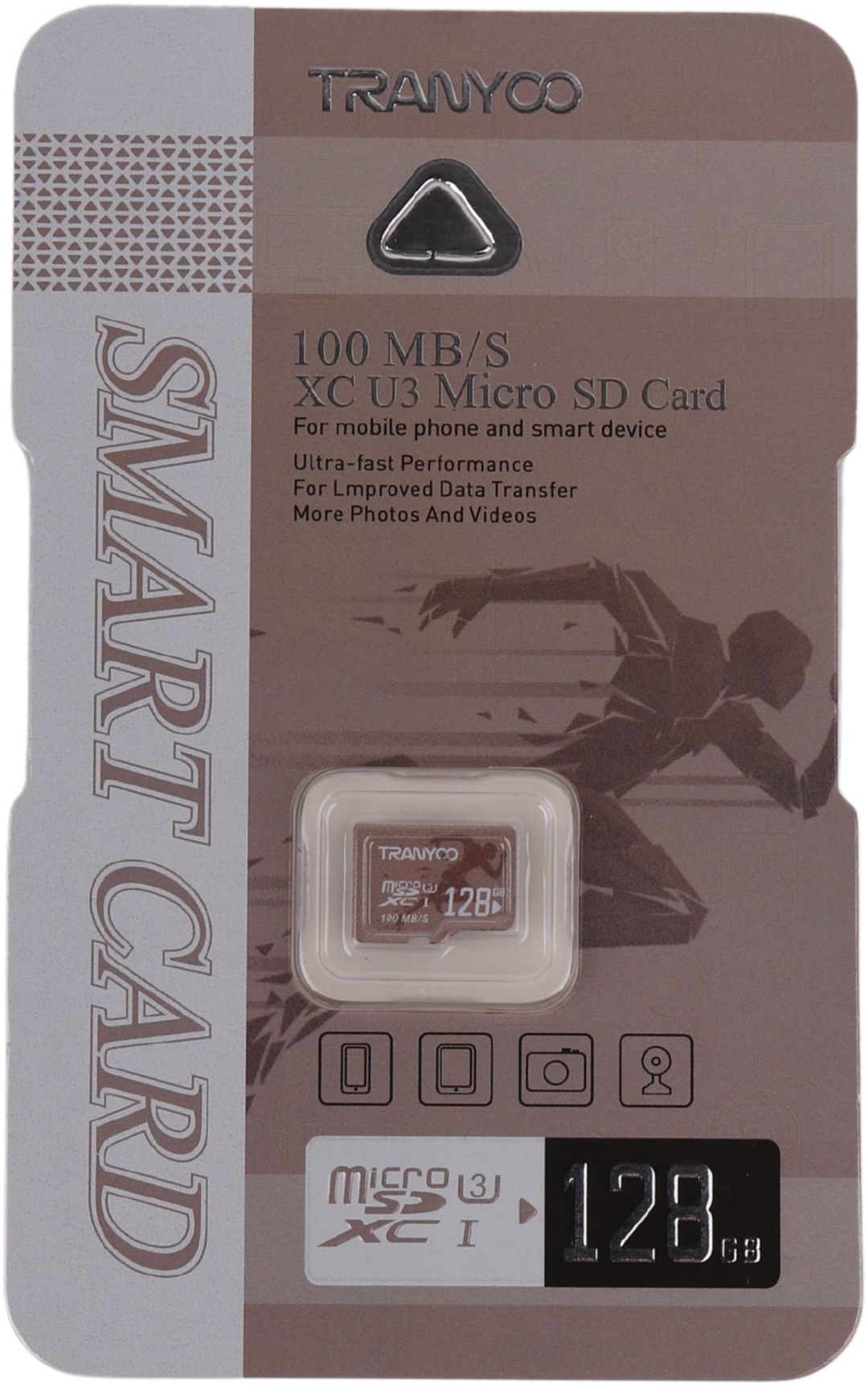 Карта памяти TRANYOO XC U3 128 Гб