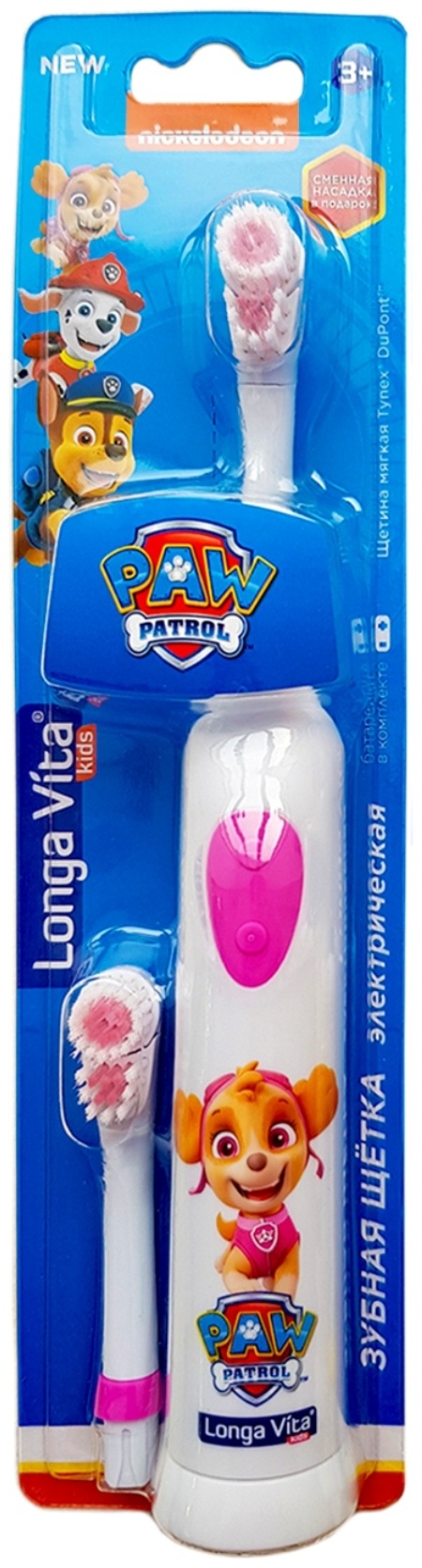 Longa Vita механическая Kids Paw Patrol щетина средняя