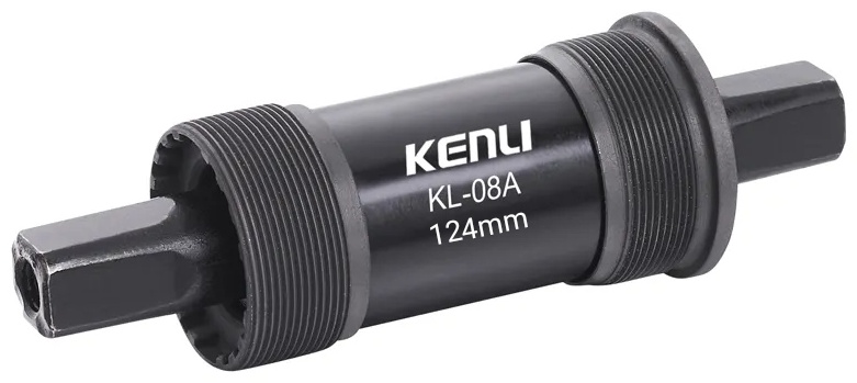Каретка велосипедная картриджная на промышленных подшипниках Kenli KL-08A