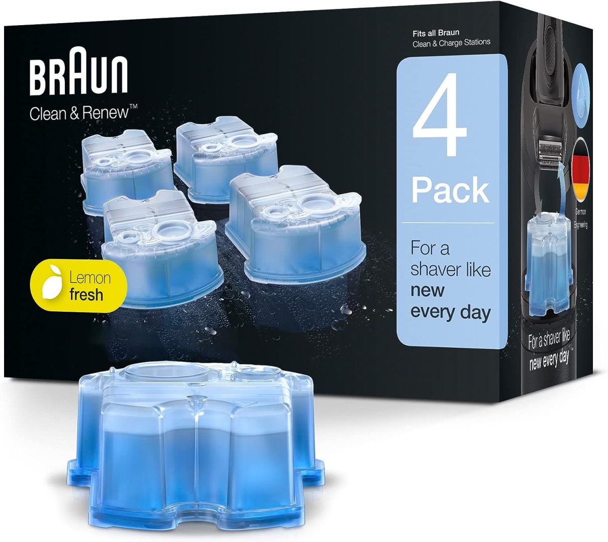 Braun Clean & Renew CCR4 сменный картридж для очистки