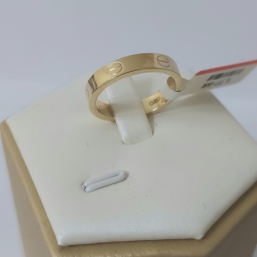 MIRSADO GOLD Р-127 размер 16.8 вес 1.73 г золото, без вставок