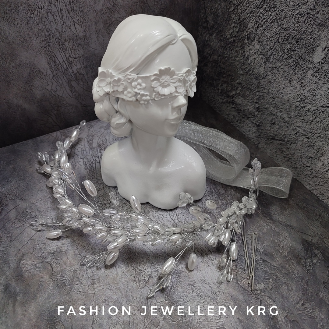 Диадема Fashion Jewelry белый