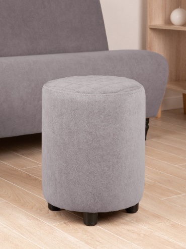 Пуф MONOFIX ЙОККИ, 34x34x43 см, серый, бежевый