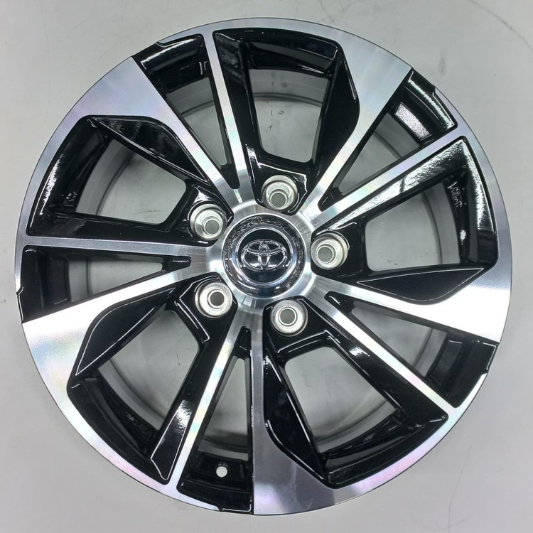 Wheels 777 8.5x20/5x150 D110.1 ET40 черный, серебристый