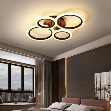 Люстра потолочная LED, кол-во ламп: 4 шт