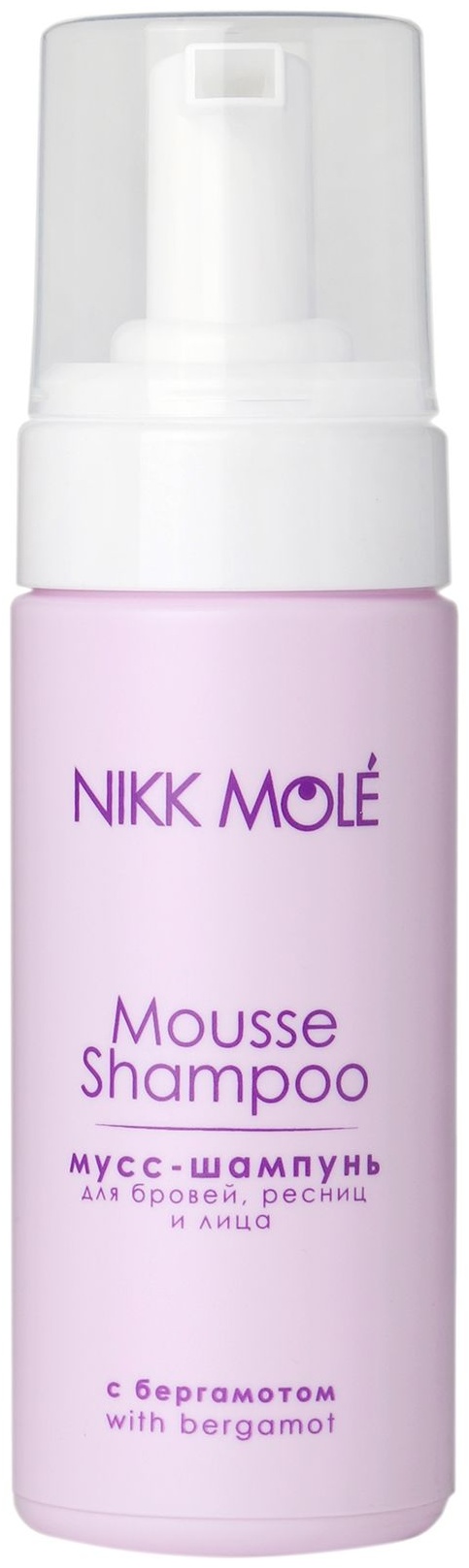 NIKK MOLE пенка Mousse Shampoo 125 мл