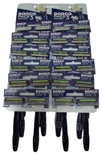 DORCO Pace3 бритвенный станок 24 шт