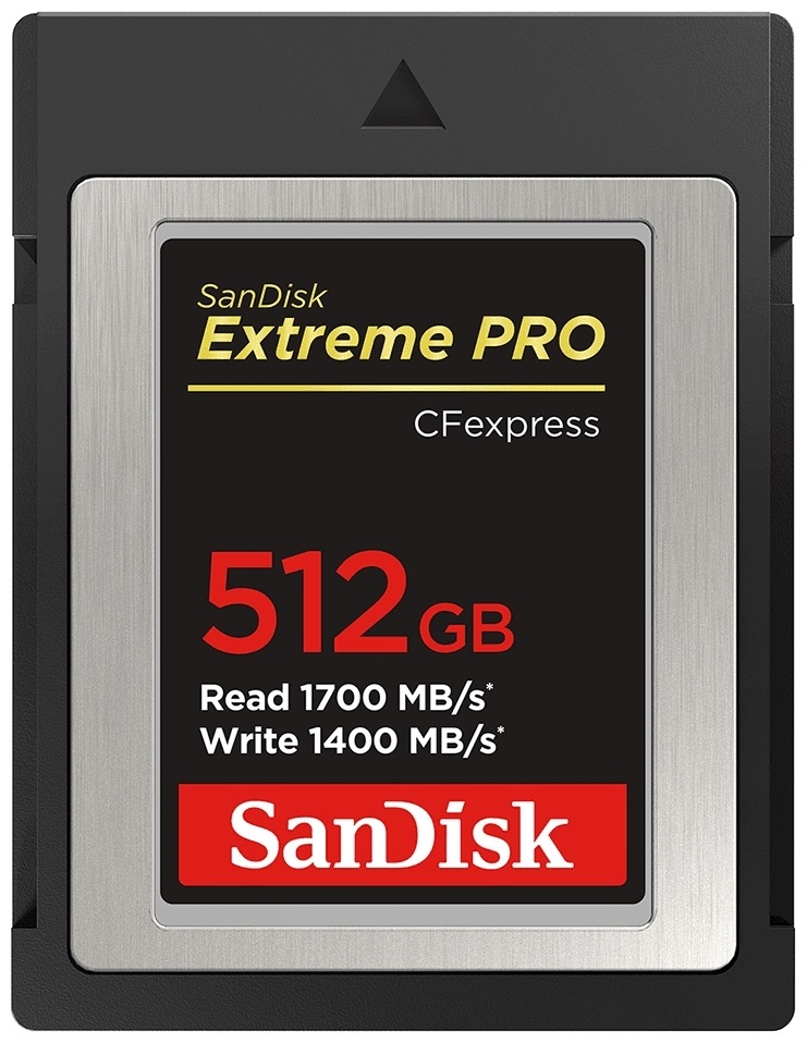 Карта памяти SanDisk Extreme PRO SDCFE-512G-GN4NN 512 Гб