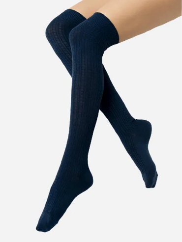 Гольфы Minimi JACQUARD VAR. 1.180 синий 35-38