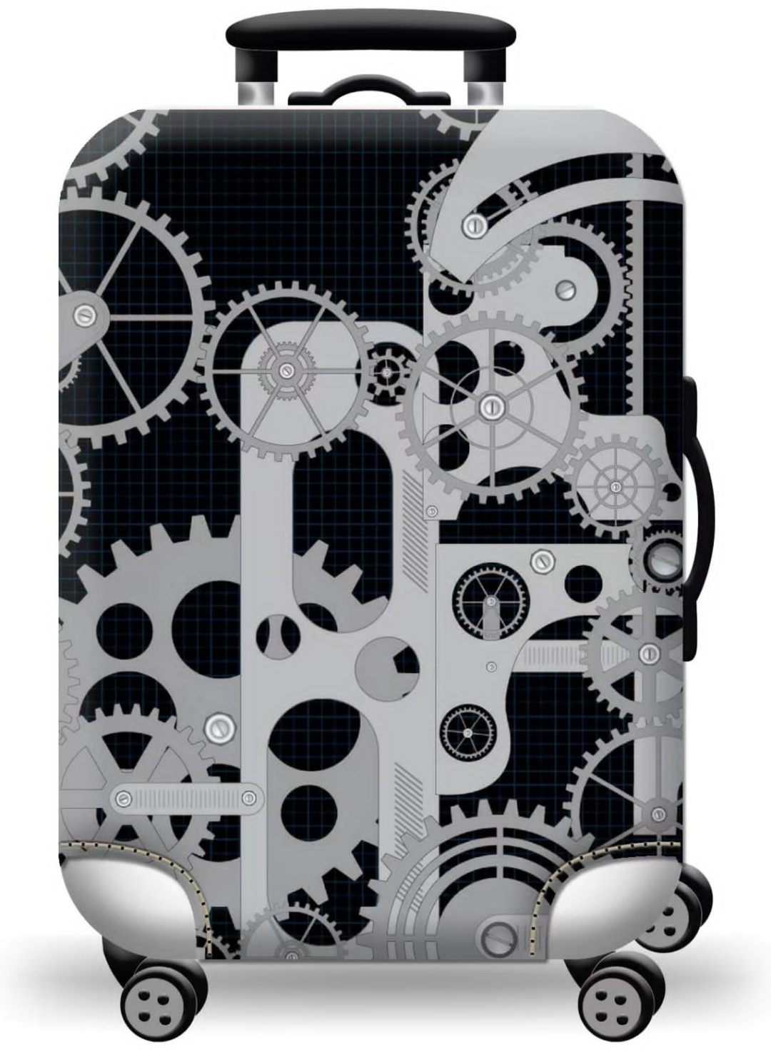 LUGGAGE COVER большой (до 100 л) черный