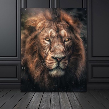 100 Картин постер Лев король 55x70 см