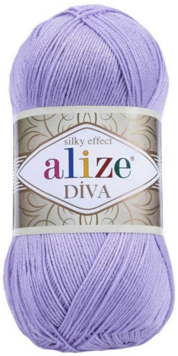 Моток Alize Diva 158 лаванда-лиловый 350 м 100 г