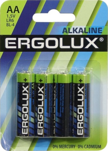 Батарейка AA Ergolux 4 шт