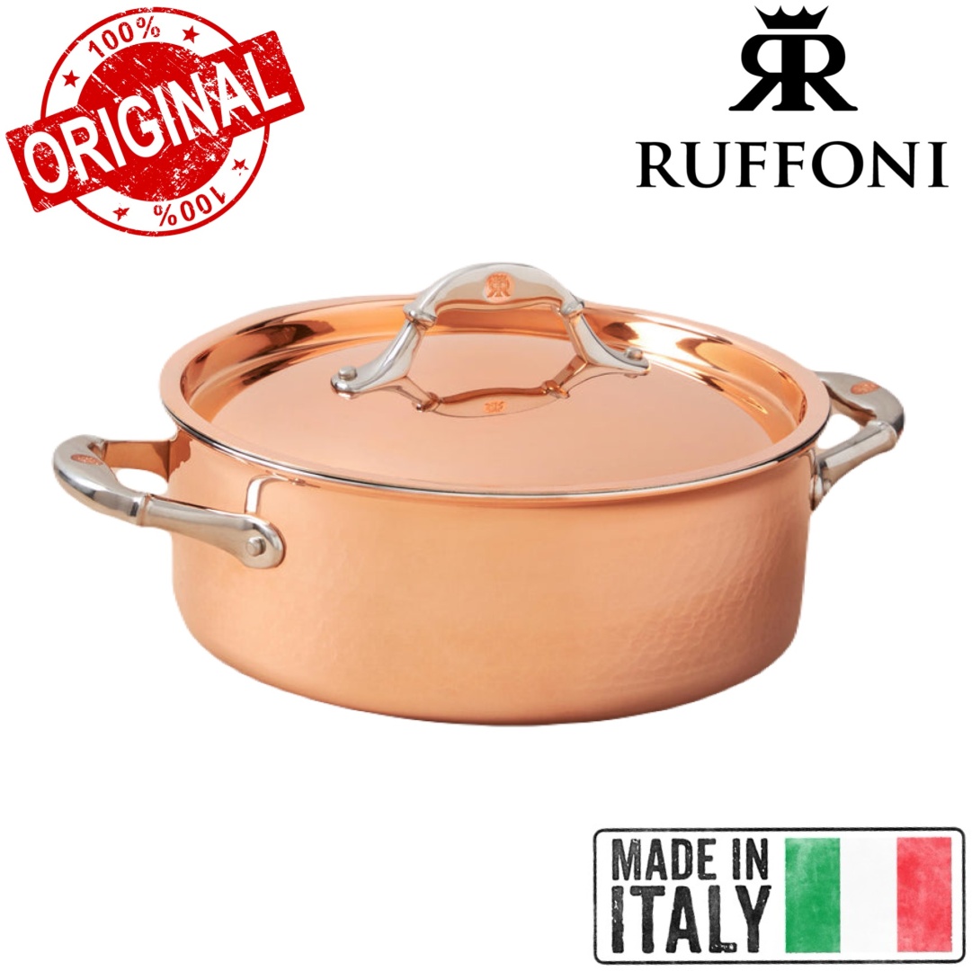 Сотейник 3.8 л, RUFFONI Italy Handcrafted Symphonia Cupra 24 см медь