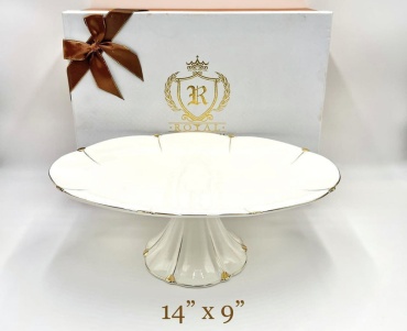 ROYAL тортница 7290 овальная 1 шт