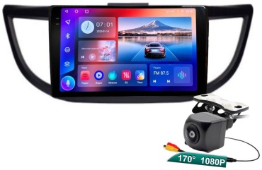 DELUXEAUTO 2K Honda CR-V 2013-2015 4Gb+32Gb + камера заднего вида