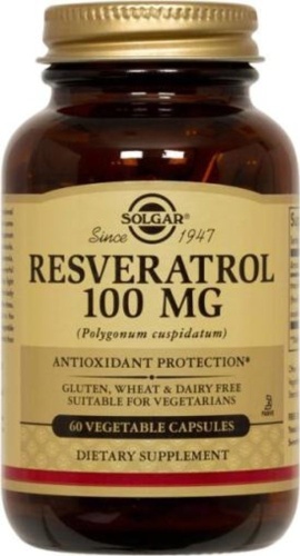 Solgar Resveratrol 100 mg капсулы 60 шт