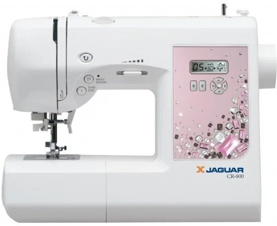 Купить Швейная машина Jaguar CR-800 белый в Алматы – Магазин на Kaspi.kz
