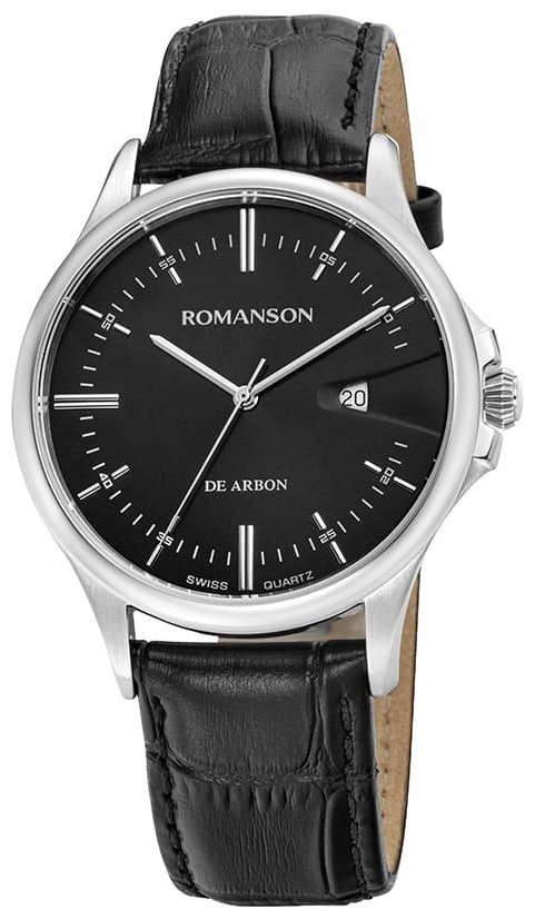 Кварцевые ROMANSON CB5A10 black нержавеющая сталь