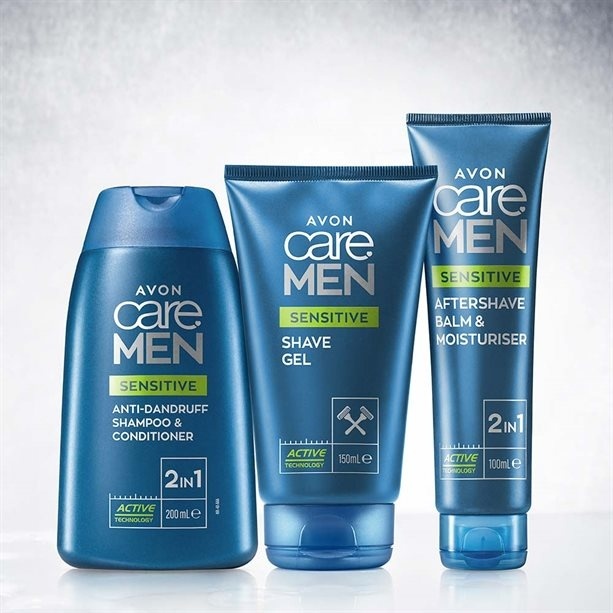 Avon Care Men Sensitive набор для бритья для мужчин
