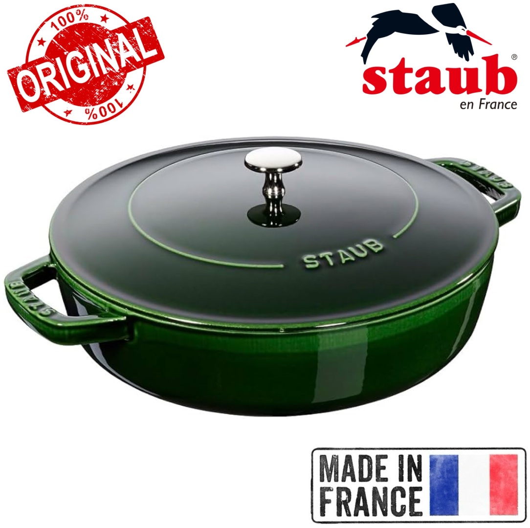 Сотейник 3.7 л, Staub France Basil 28 см чугун