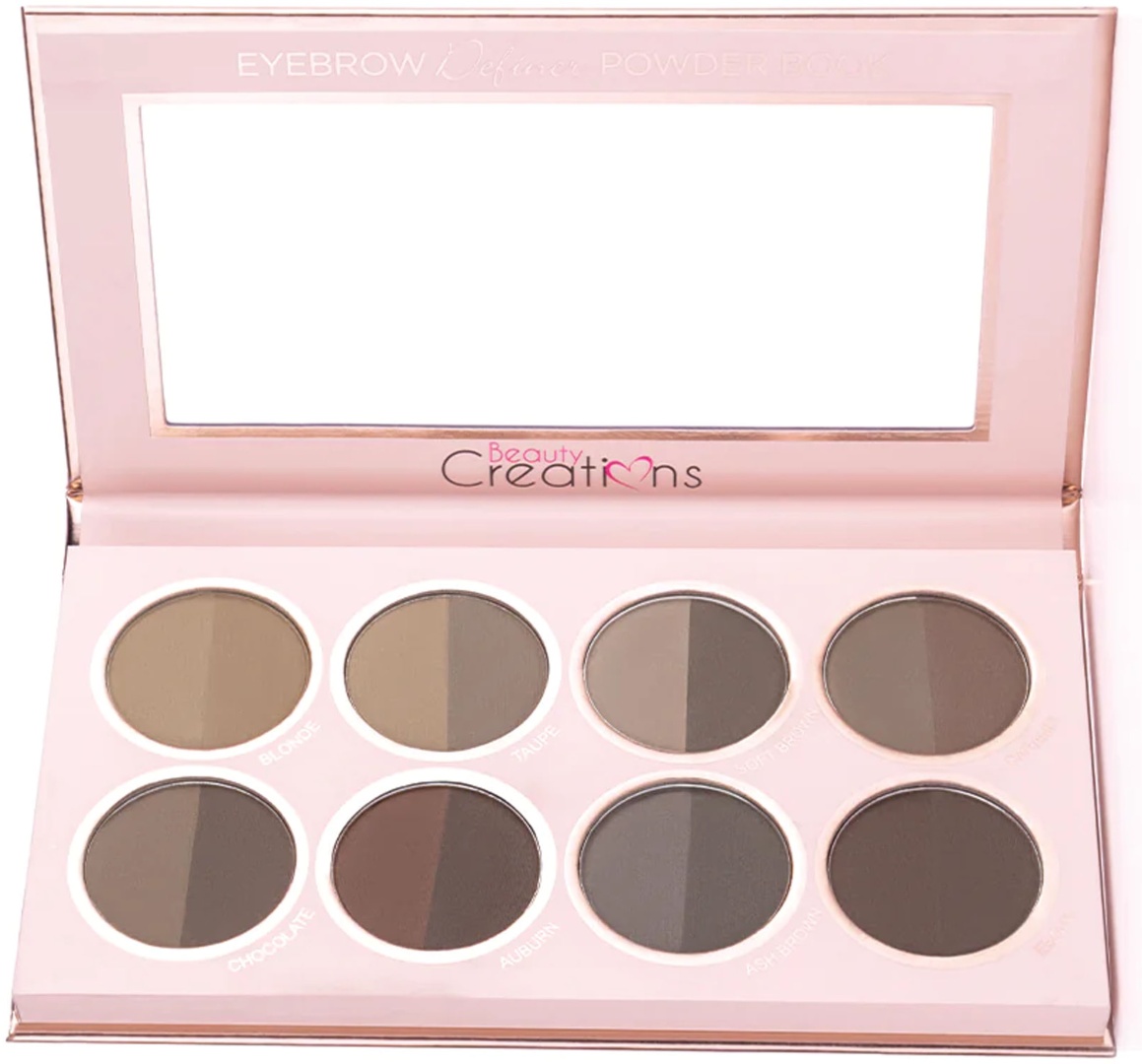 Beauty Creations тени Eyebrow Definer Powder Book 14 мл