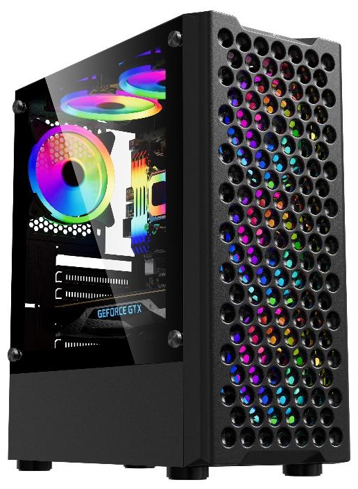 Корпус Wintek BUBBLE Z06 B TG черный