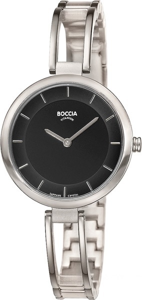 Кварцевые Boccia Titanium 3264-02 титан