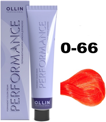 Ollin Professional Performance 0/66 красный крем-краска 60 мл