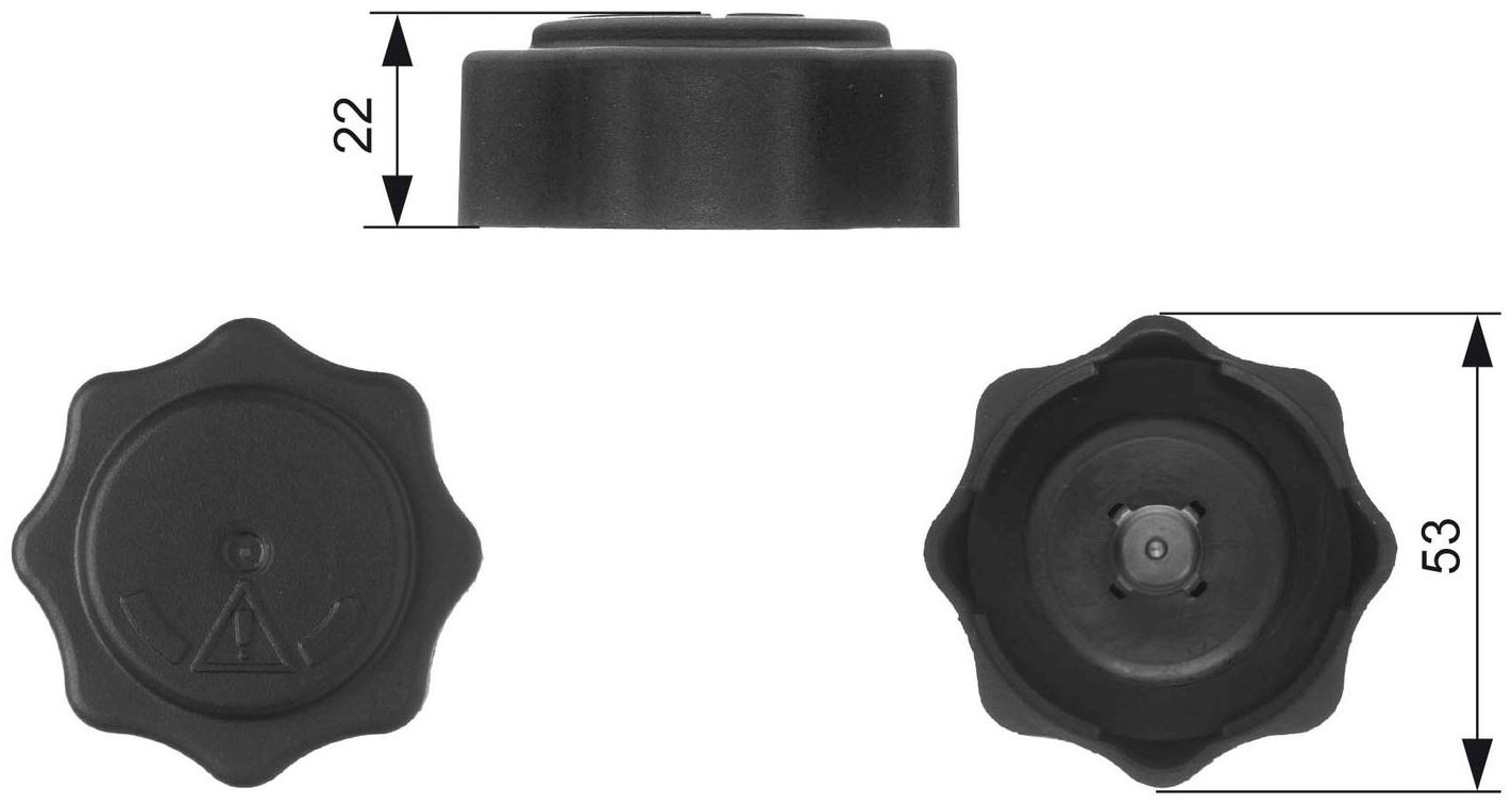 GATES Крышка, Резервуар Охлаждающей Жидкости RC229