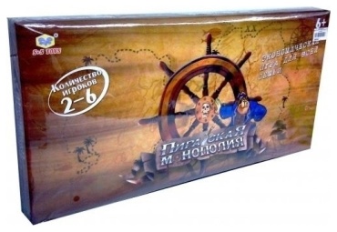 Настольная игра S+S Toys Пиратская Монополия